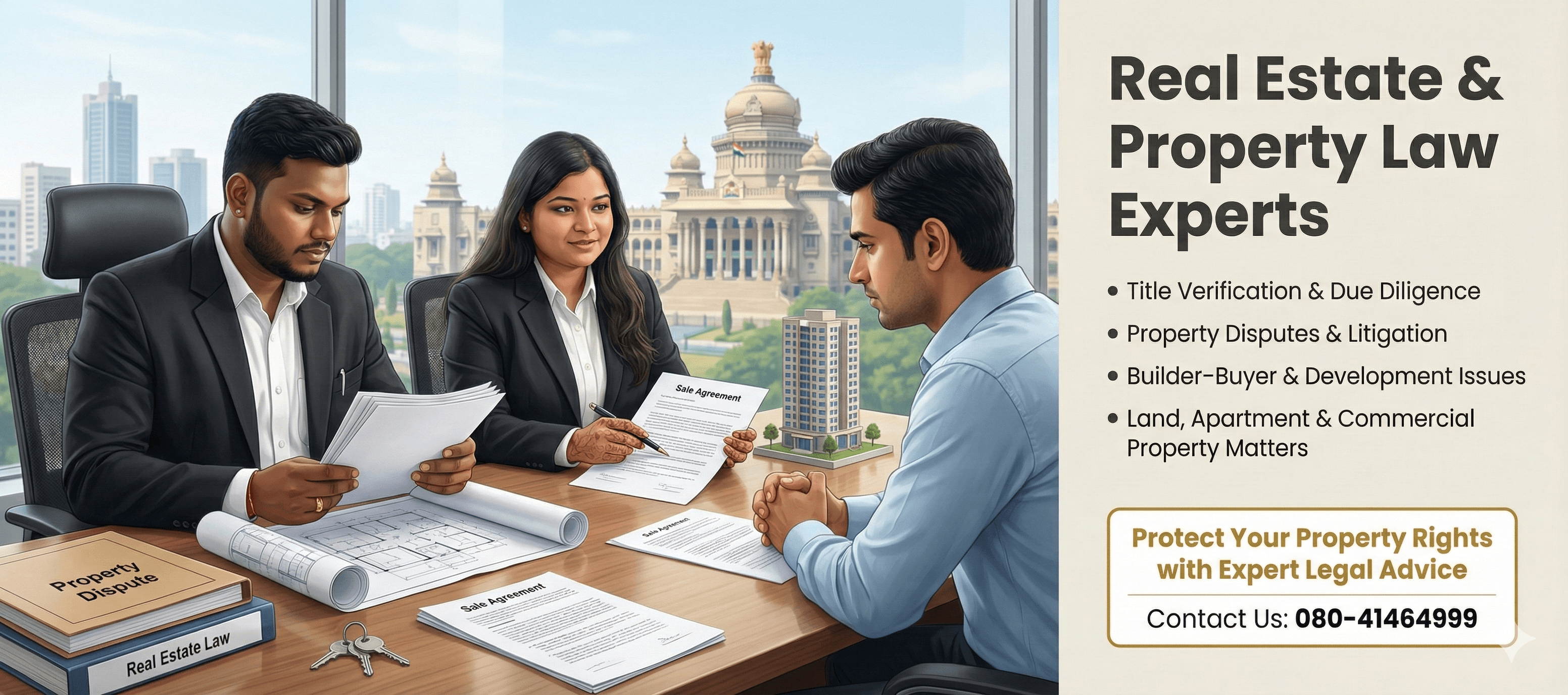 Real Estate & Property Laws Services - Web Banner